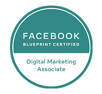 Asociado de marketing digital certificado por Facebook